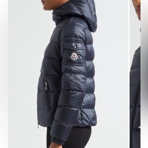 Moncler hooded  Navy Puffer Jacket